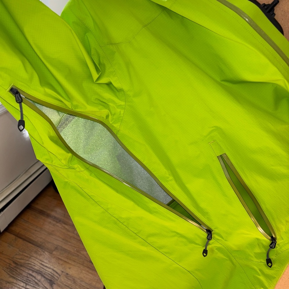 EMS Men's Ascent Series eVent Shell Jacket in green, XL - Picture 12 of 15